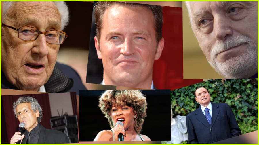 “Алдартнуудын үхлийн чарт 2023”: Тина Тернер, Тото Кутуньо, Сильвио Берлускони, Хенри Киссинжер...