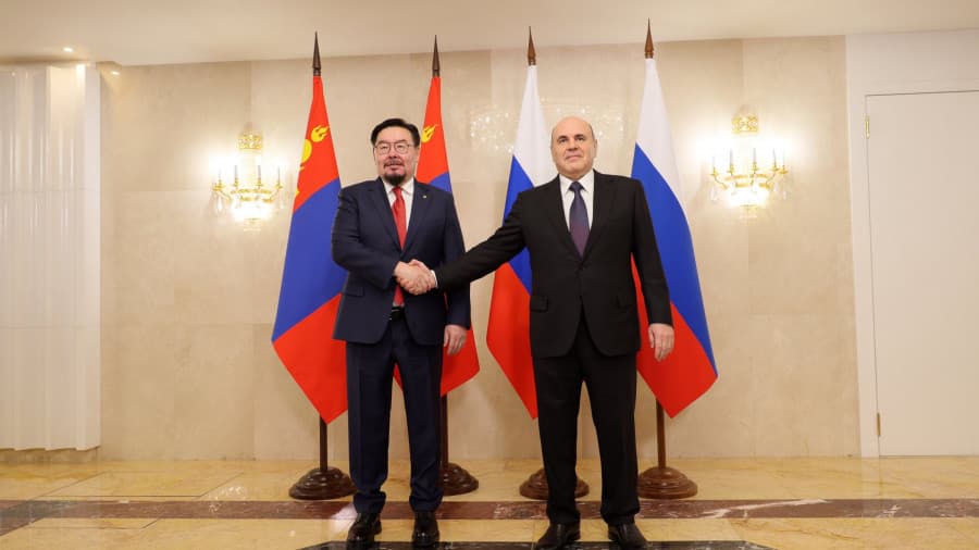 ОХУ-ын Засгийн газрын тэргүүн М.Мишустин Г.Занданшатарт талархал илэрхийлжээ