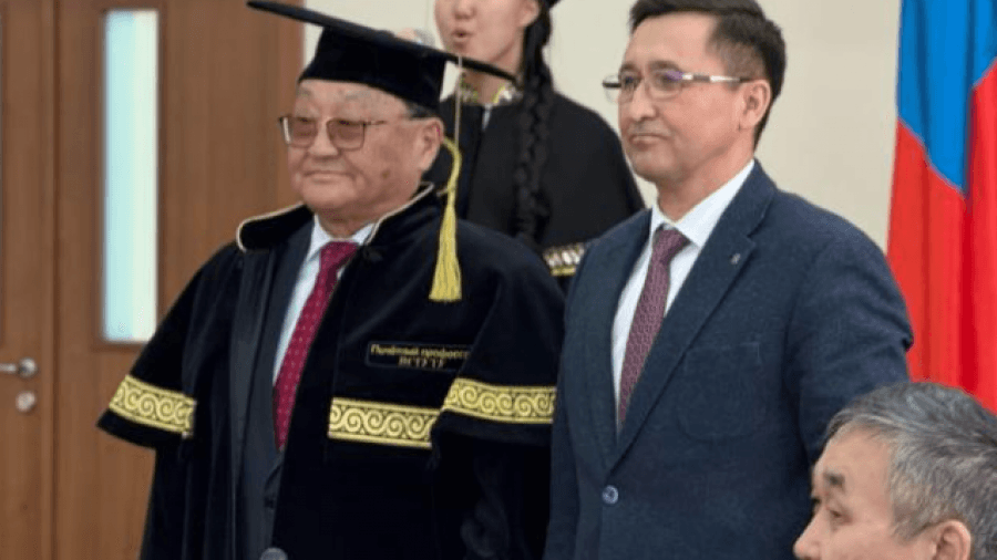 Сансрын нисгэгч, Монгол Улсын баатар Ж.Гүррагчаа Дорнод Сибирийн улсын их сургуулийн хүндэт профессор боллоо