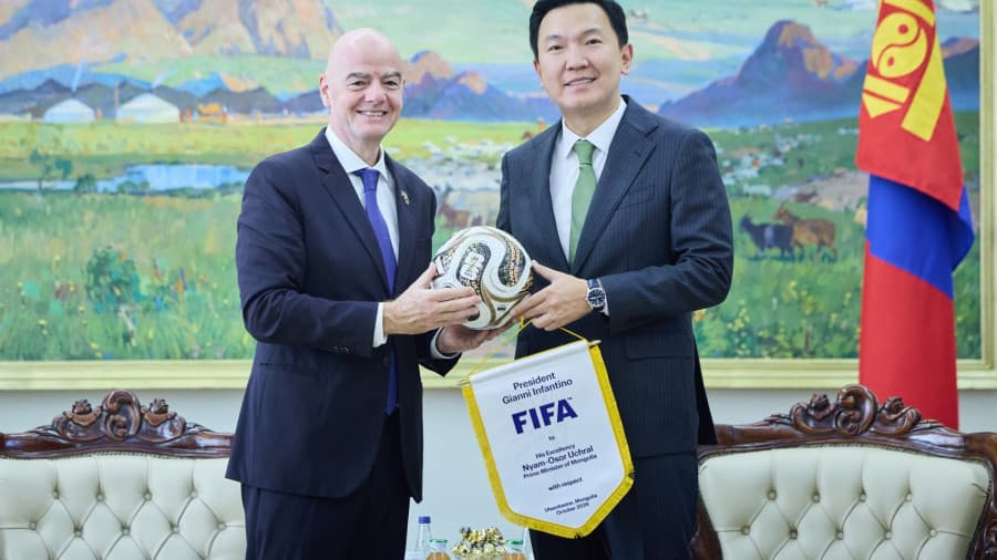 Хөлбөмбөгийн цэнгэлдэх хүрээлэн байгуулахад FIFA-тай хамтарна